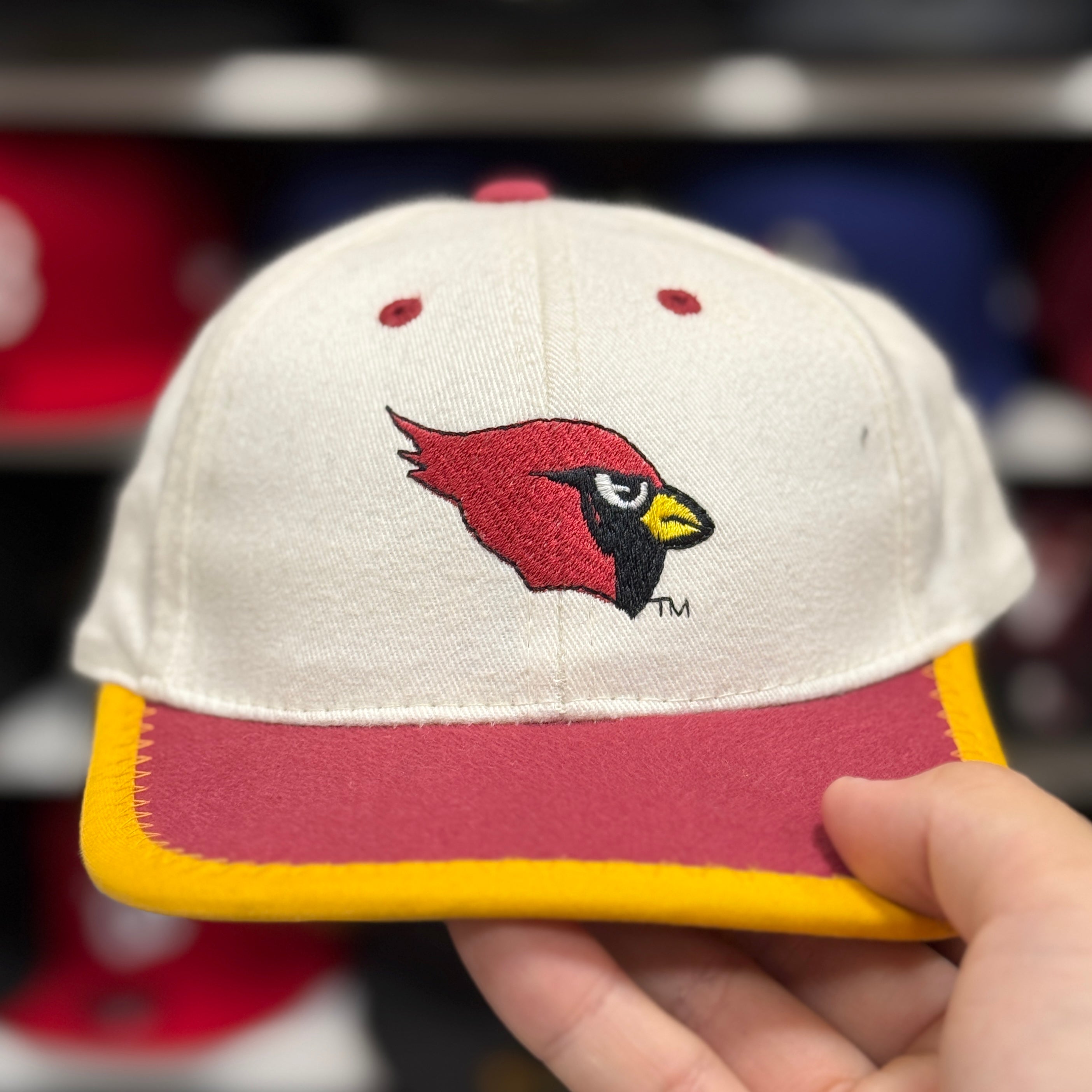 Red Stretch Cap - Product Image