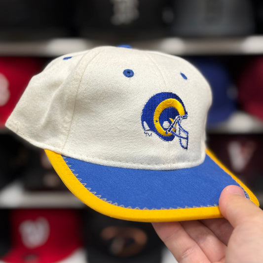 Toddler San Diego Rams Creme/Blue Stretch Cap - Product Image
