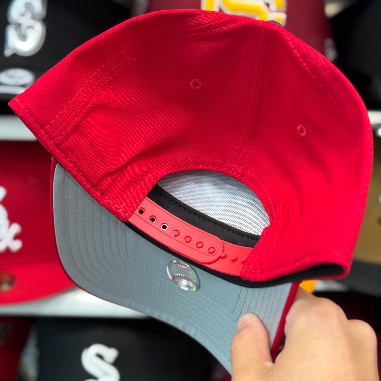 New Era Philadelphia Phillies A-Frame 9FIFTY Snapback Red