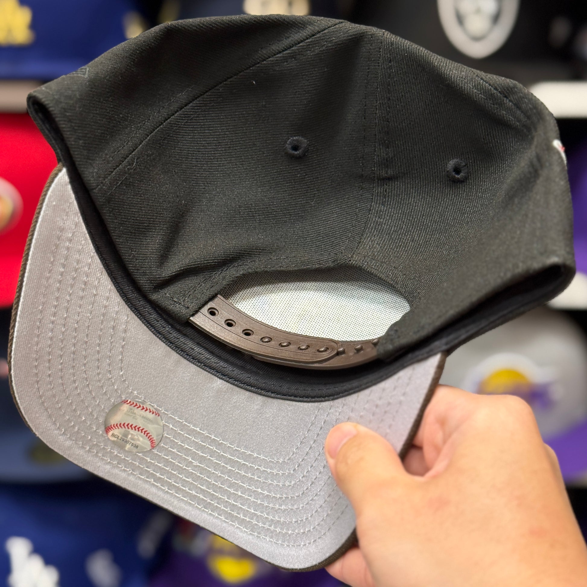 New Era Detroit Tigers 'All Star Game' A-Frame Black/Brown 9FIFTY Snapback | Glow in the Dark - Product Image