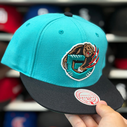 Vancouver Grizzlies Mitchell & Ness Snapback Teal/Black