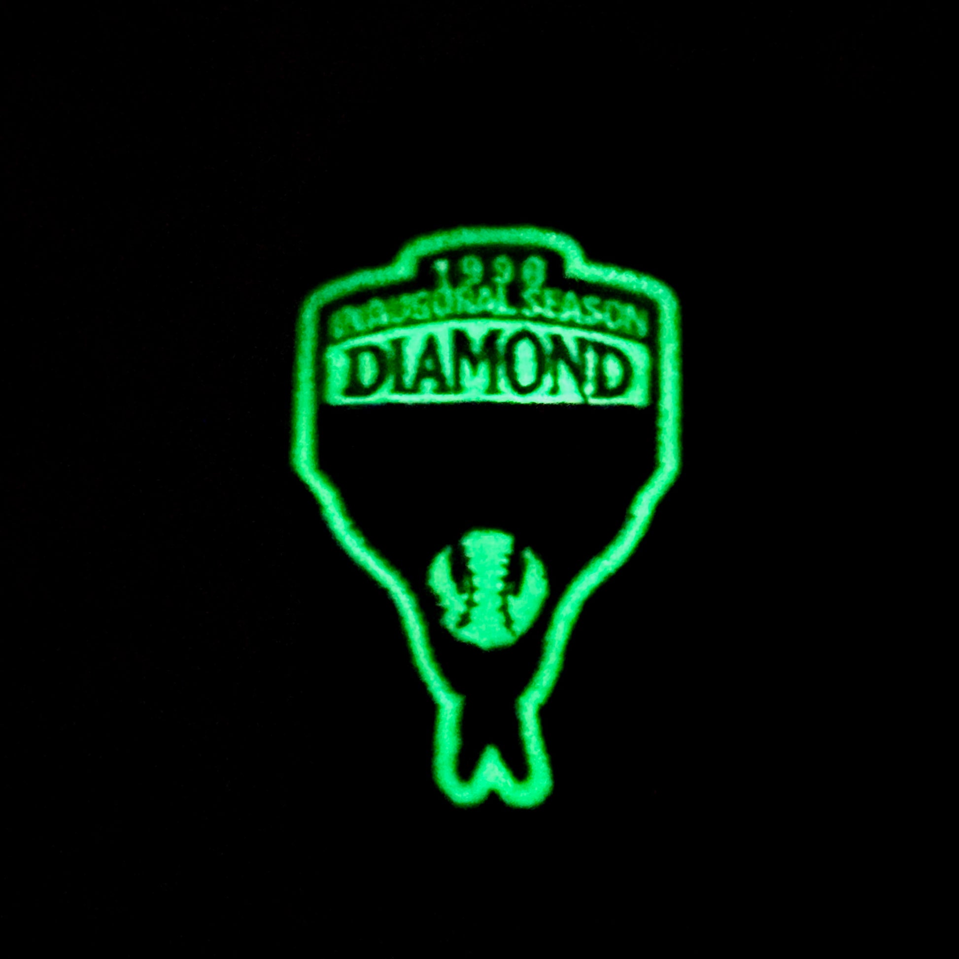 New Era Arizona Diamondbacks '1990 Inaugural Season' A-Frame Brown/Black 9FIFTY Snapback | Glow in the Dark - Product Image