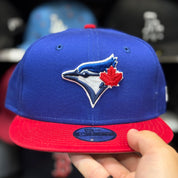 New Era Youth Toronto Blue Jays Blue/Red 9FIFTY Snapback - Product Image