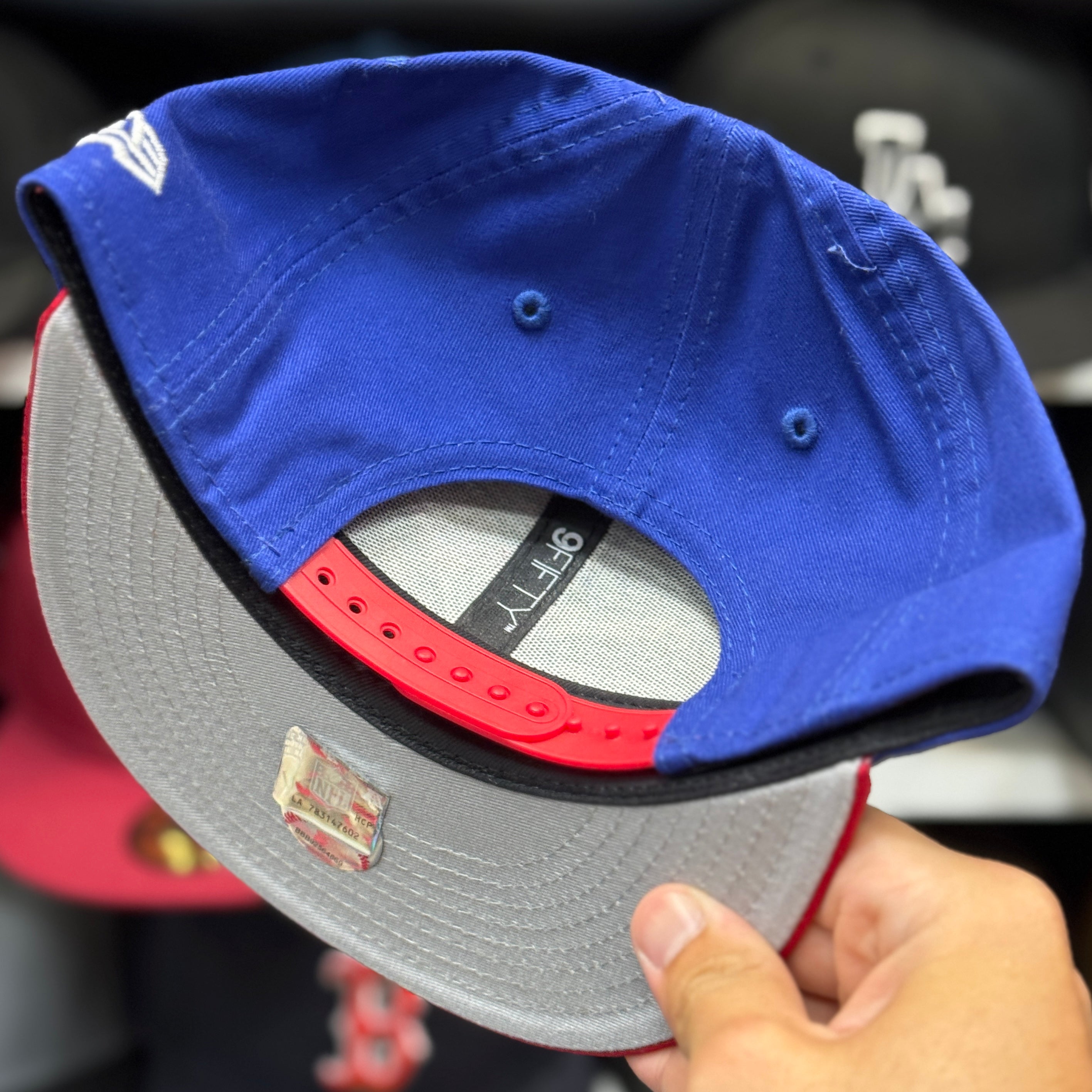 New Era Youth Toronto Blue Jays Blue/Red 9FIFTY Snapback - Product Image