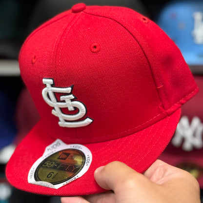 Youth St. Louis Cardinals New Era 59FIFTY Fitted Hat | Red