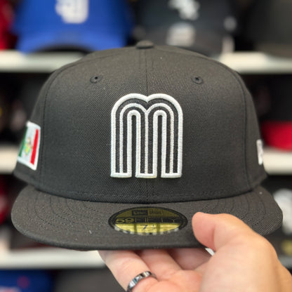New Era Mexico WBC 'World Baseball Classic' 59FIFTY Fitted Hat | Black