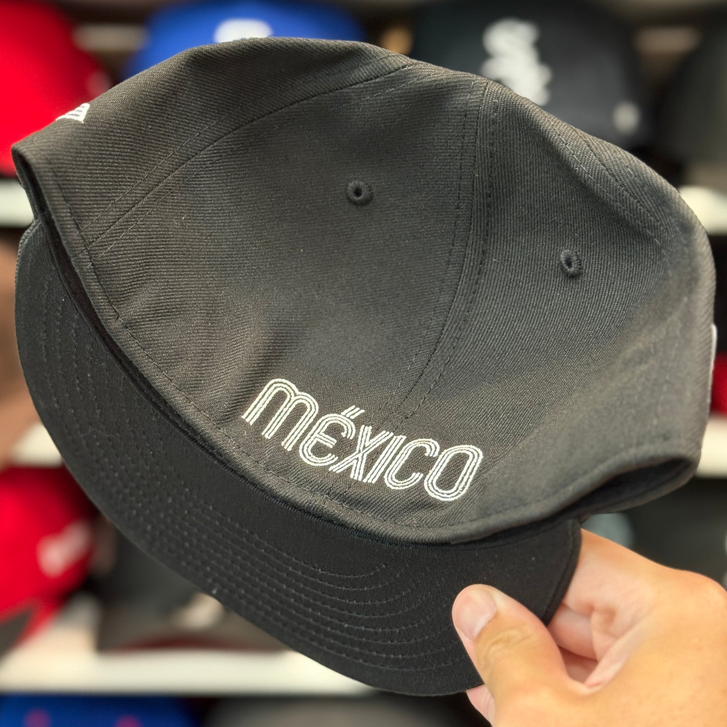 New Era Mexico WBC 'World Baseball Classic' 59FIFTY Fitted Hat | Black