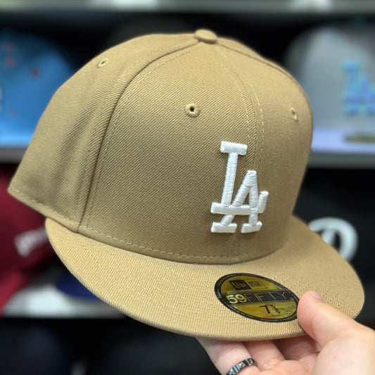 New Era Los Angeles Dodgers 59FIFTY Fitted Hat | Khaki