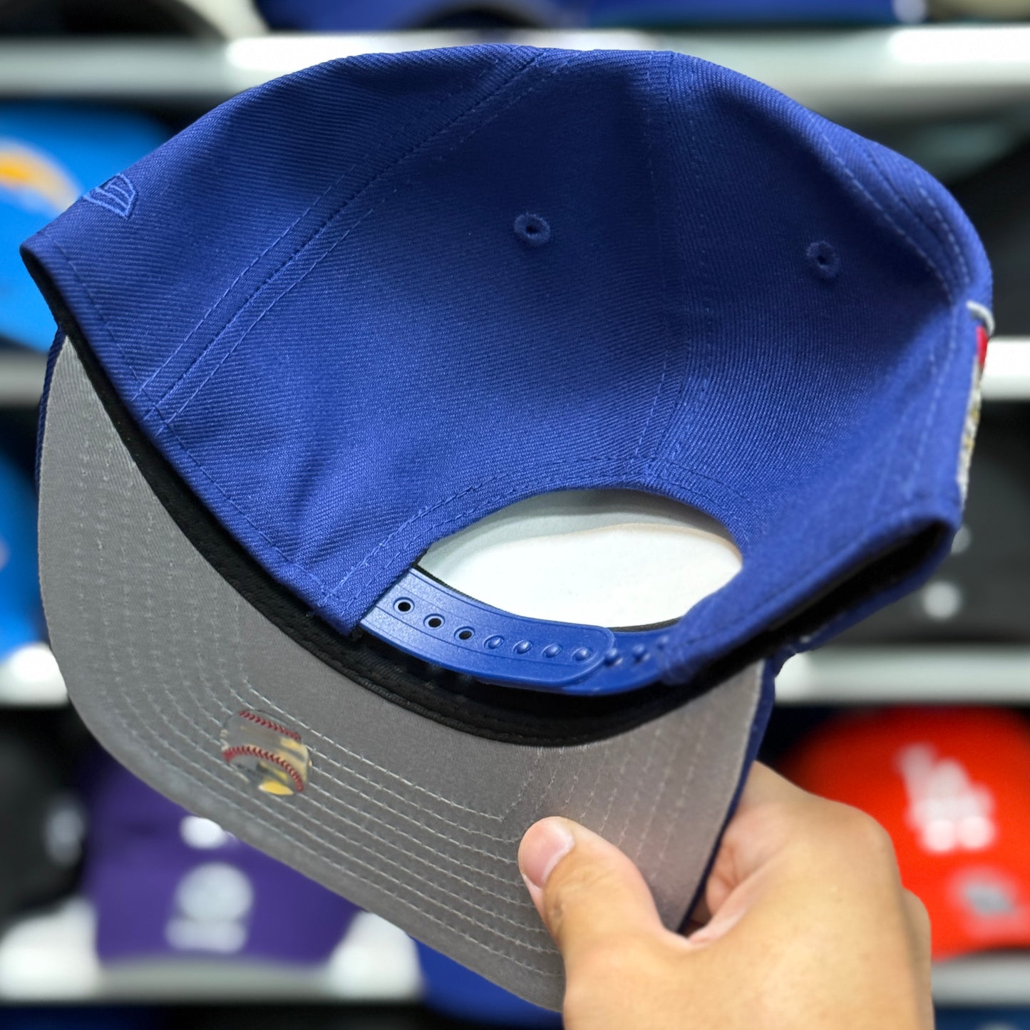 New Era Los Angeles Dodgers 'Sakura Tokyo Series' A-Frame 9FIFTY Snapback Blue
