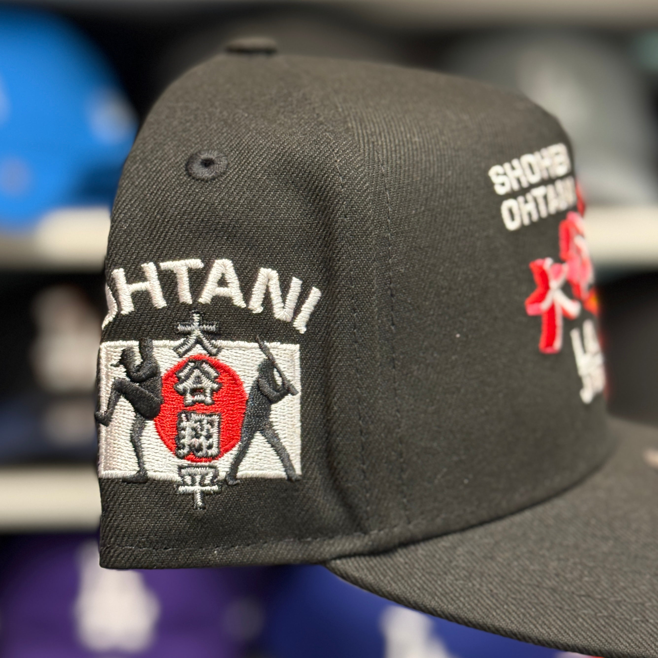 New Era Los Angeles Dodgers 'Anime Ohtani JPN to LA' A-Frame Black 9FIFTY Snapback - Product Image