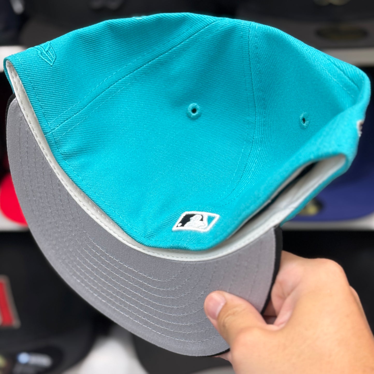 New Era Miami Marlins 'Marlins Park' 59FIFTY Fitted Hat | Teal/Black
