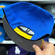 New Era Los Angeles Rams Blue/Yellow 9FIFTY Snapback - Product Image