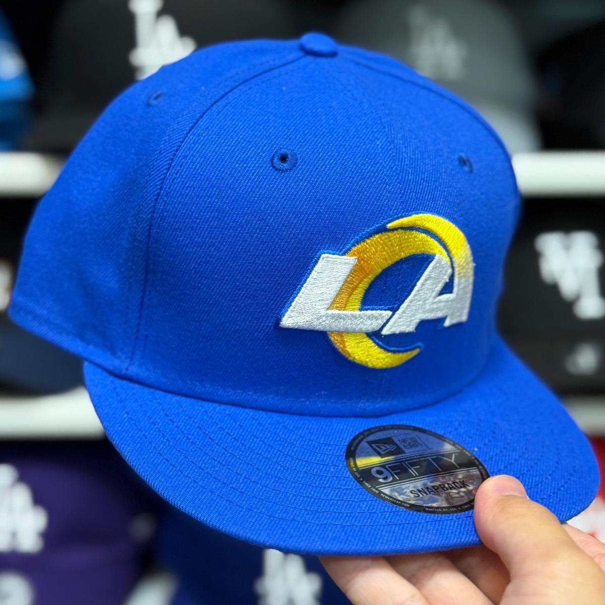 New Era Los Angeles Rams Blue 9FIFTY Snapback - Product Image