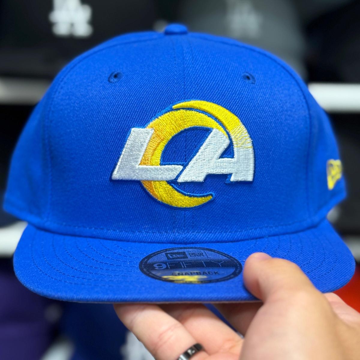 New Era Los Angeles Rams Blue 9FIFTY Snapback - Product Image