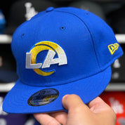 New Era Los Angeles Rams Blue 9FIFTY Snapback - Product Image