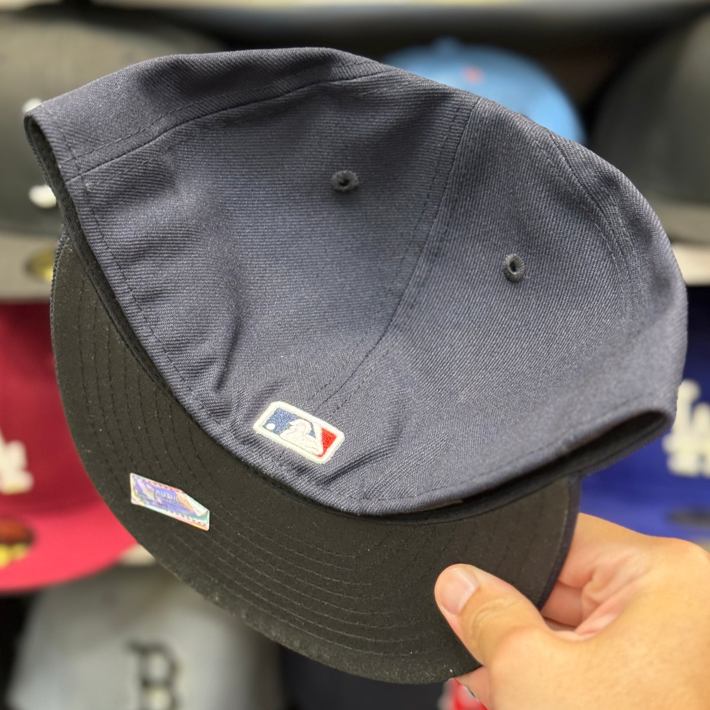 New Era Atlanta Braves 59FIFTY Fitted Hat Navy