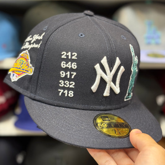 New Era New York Yankees NY Identity' 59FIFTY Fitted Hat | Navy