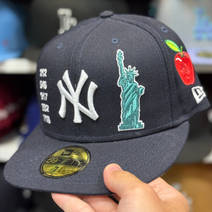 New Era New York Yankees NY Identity' 59FIFTY Fitted Hat | Navy