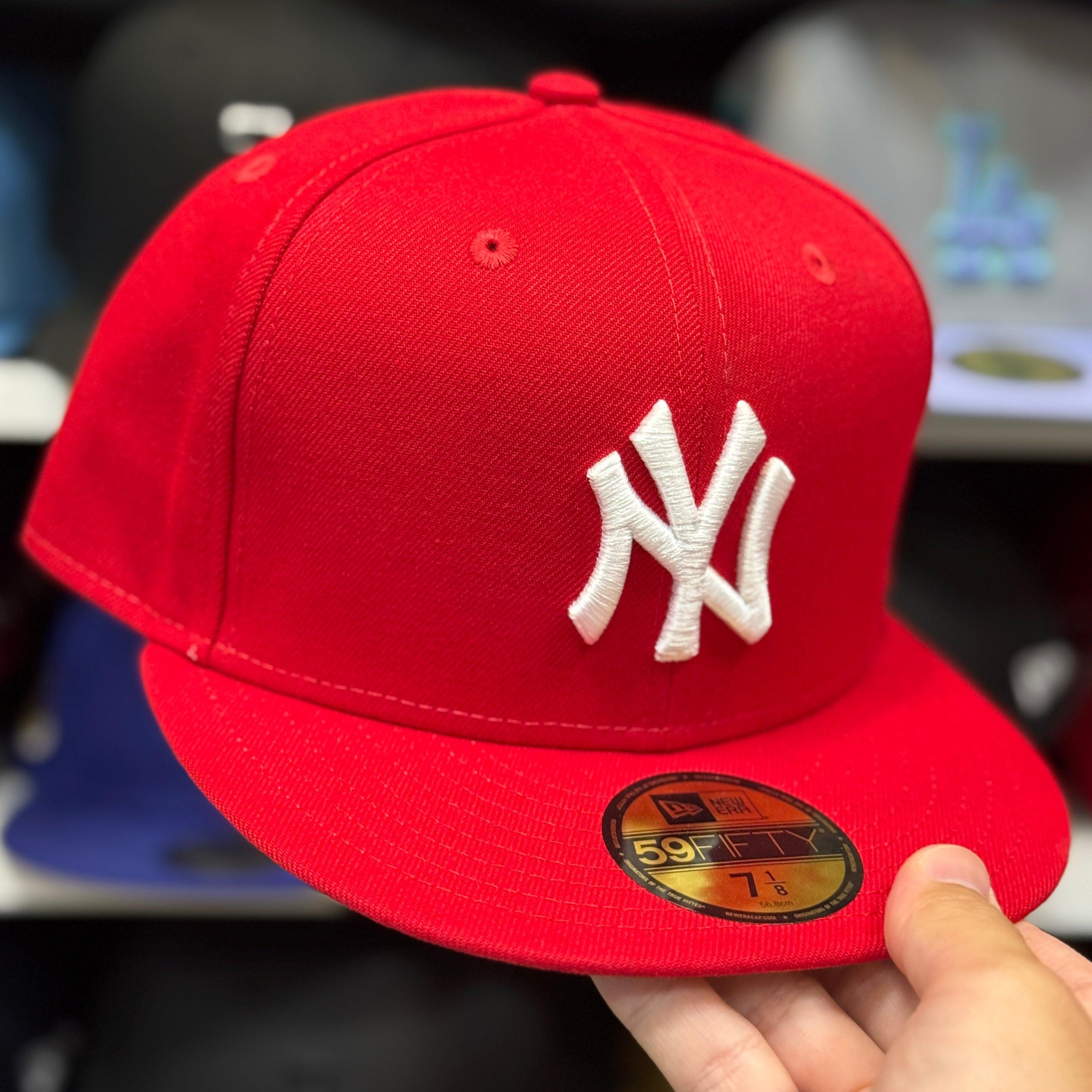 New Era New York Yankees Red 59FIFTY Fitted Hat - Product Image