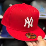 New Era New York Yankees Red 59FIFTY Fitted Hat