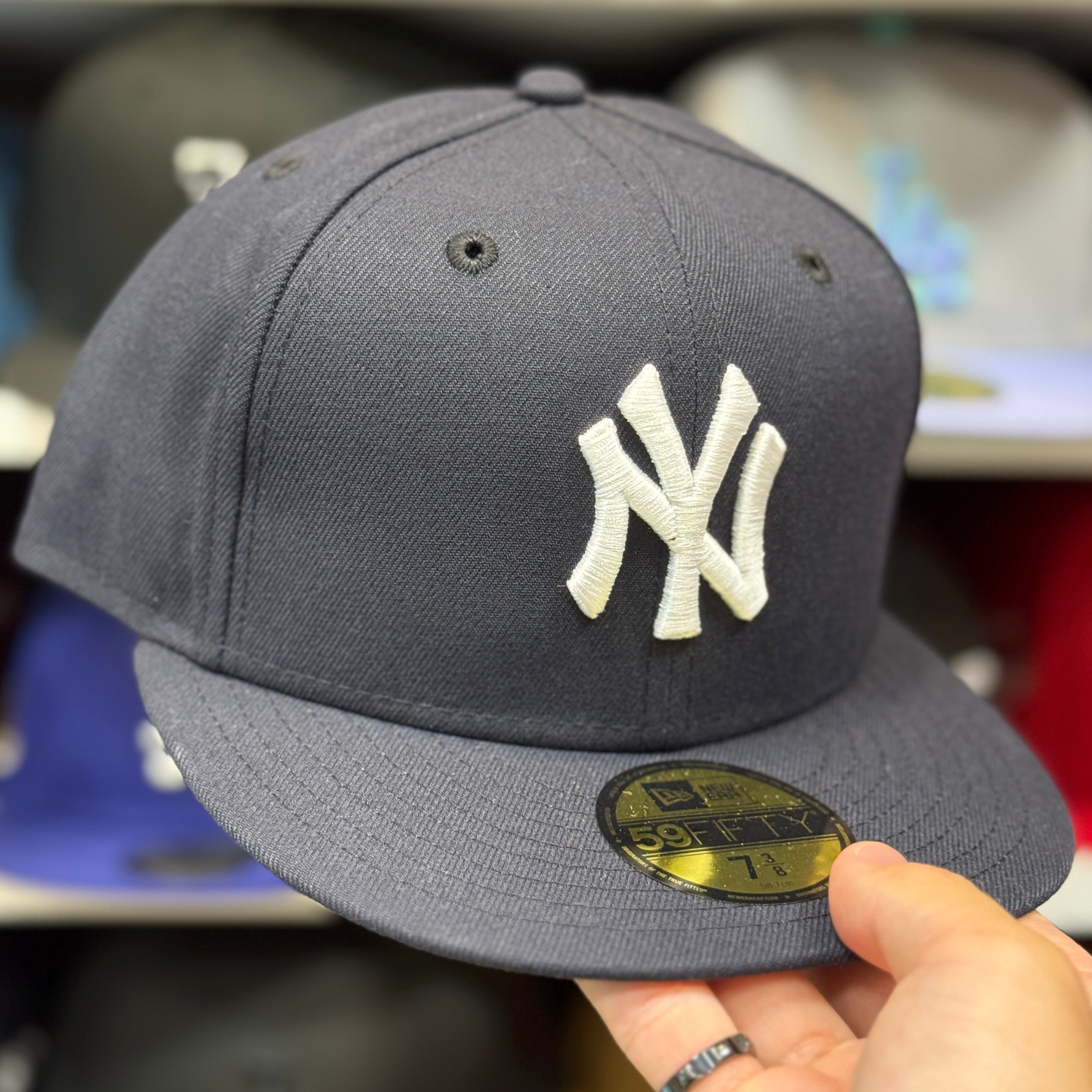 New Era New York Yankees Navy 59FIFTY Fitted Hat - Product Image