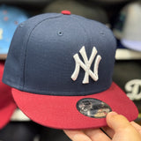New Era New York Yankees Navy/Maroon 9FIFTY Snapback