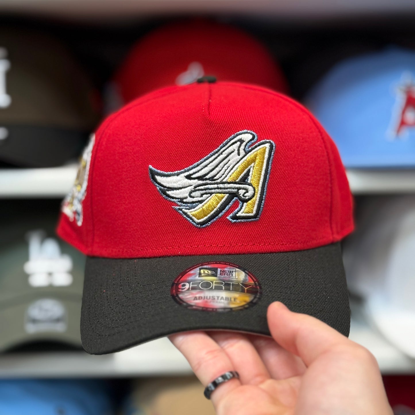 LA Angels 50th Two Tone A-Frame Snapback | New Era 9FORTY