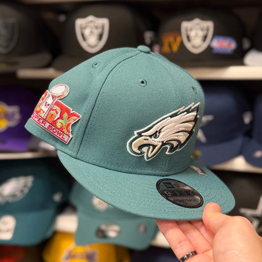 Philadelphia Eagles Super Bowl Championship | New Era 9FIFTY Snapback | Green