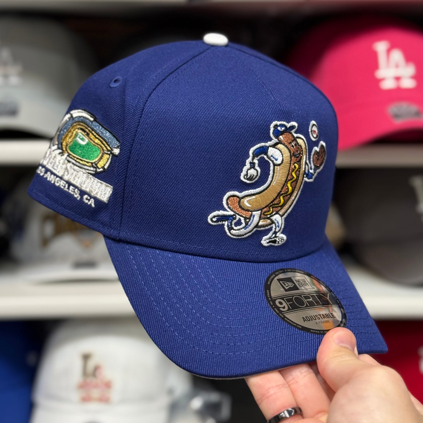 LA Dodgers Game Day Hot Dog A-Frame Snapback | New Era 9FORTY | Rare