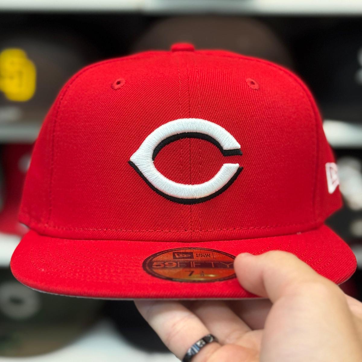 New Era Cincinnati Reds Red 59FIFTY Fitted Hat - Product Image