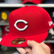 New Era Cincinnati Reds Red 59FIFTY Fitted Hat - Product Image