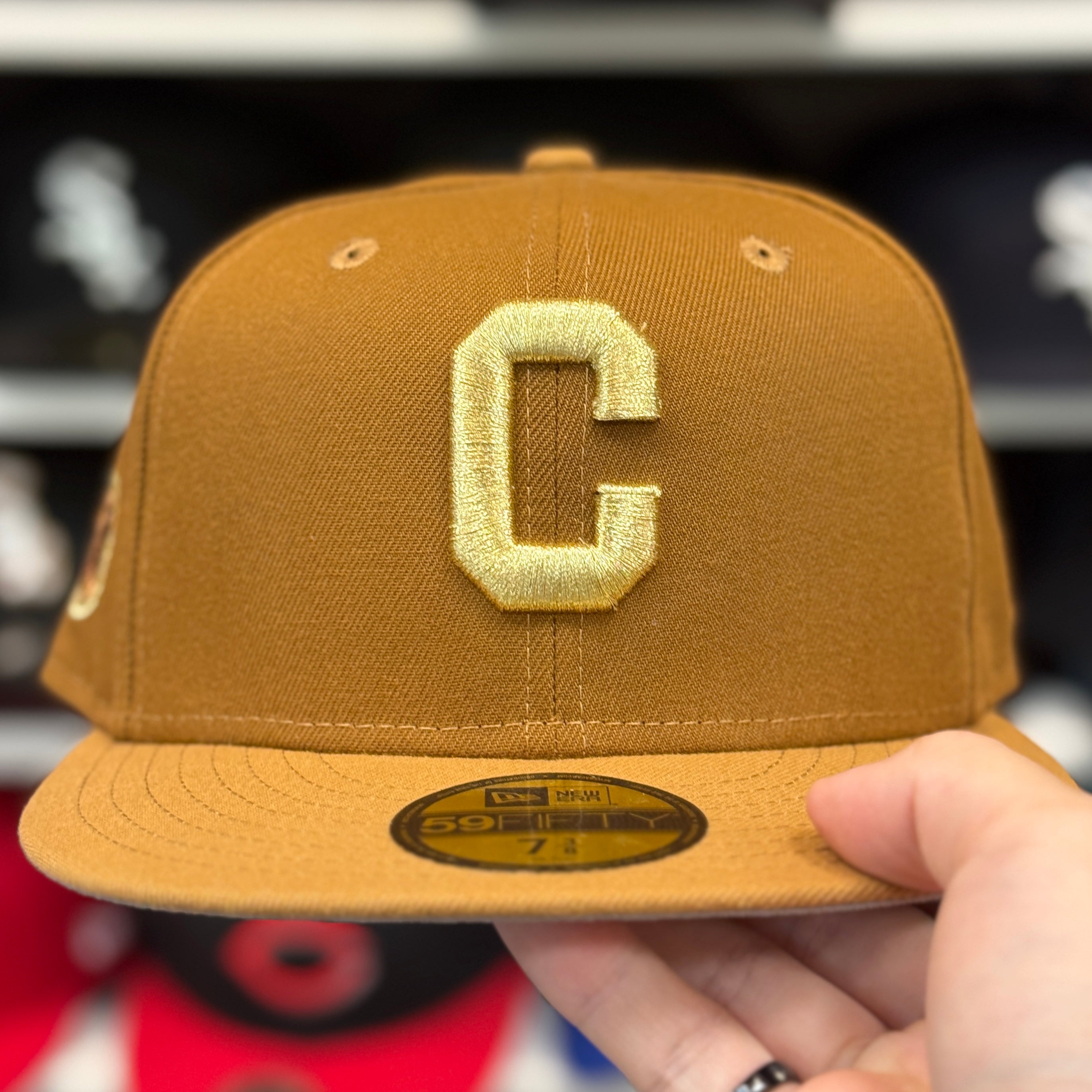 New Era Chicago Cubs Gold 59FIFTY Fitted Hat - Product Image
