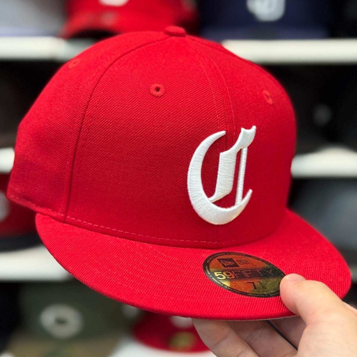 New Era Cincinnati Reds 'Copperstown Collection' Red 59FIFTY Fitted Hat - Product Image
