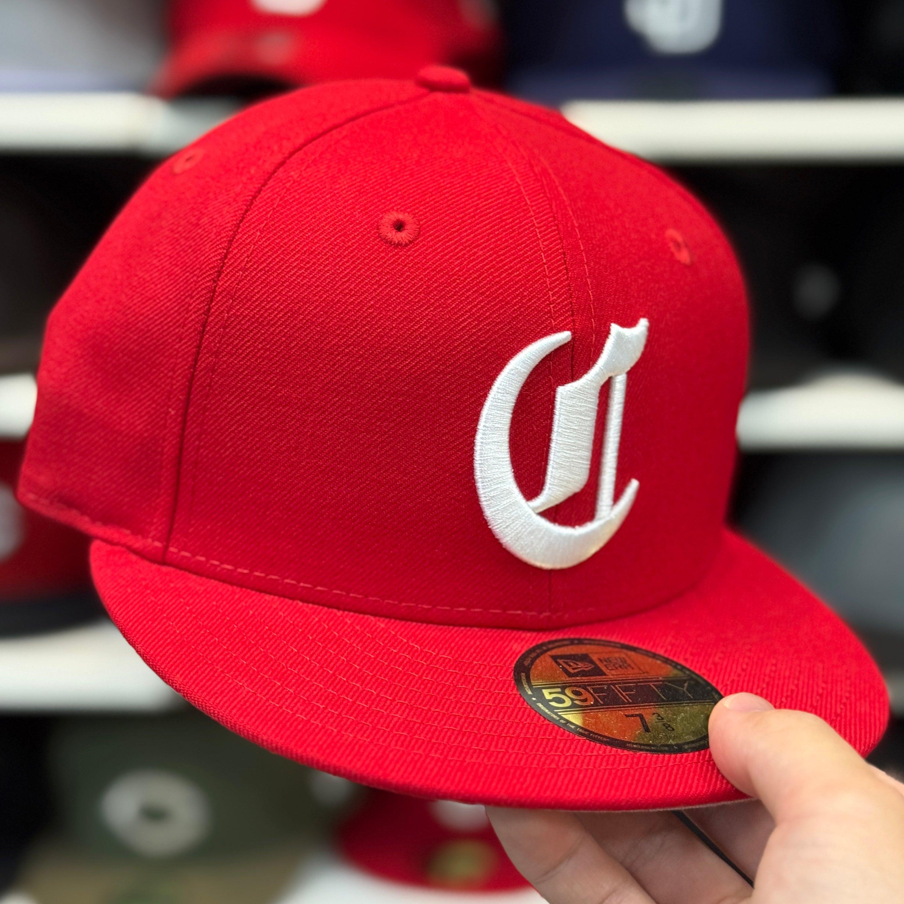 New Era Cincinnati Reds 'Copperstown Collection' Red 59FIFTY Fitted Hat - Product Image
