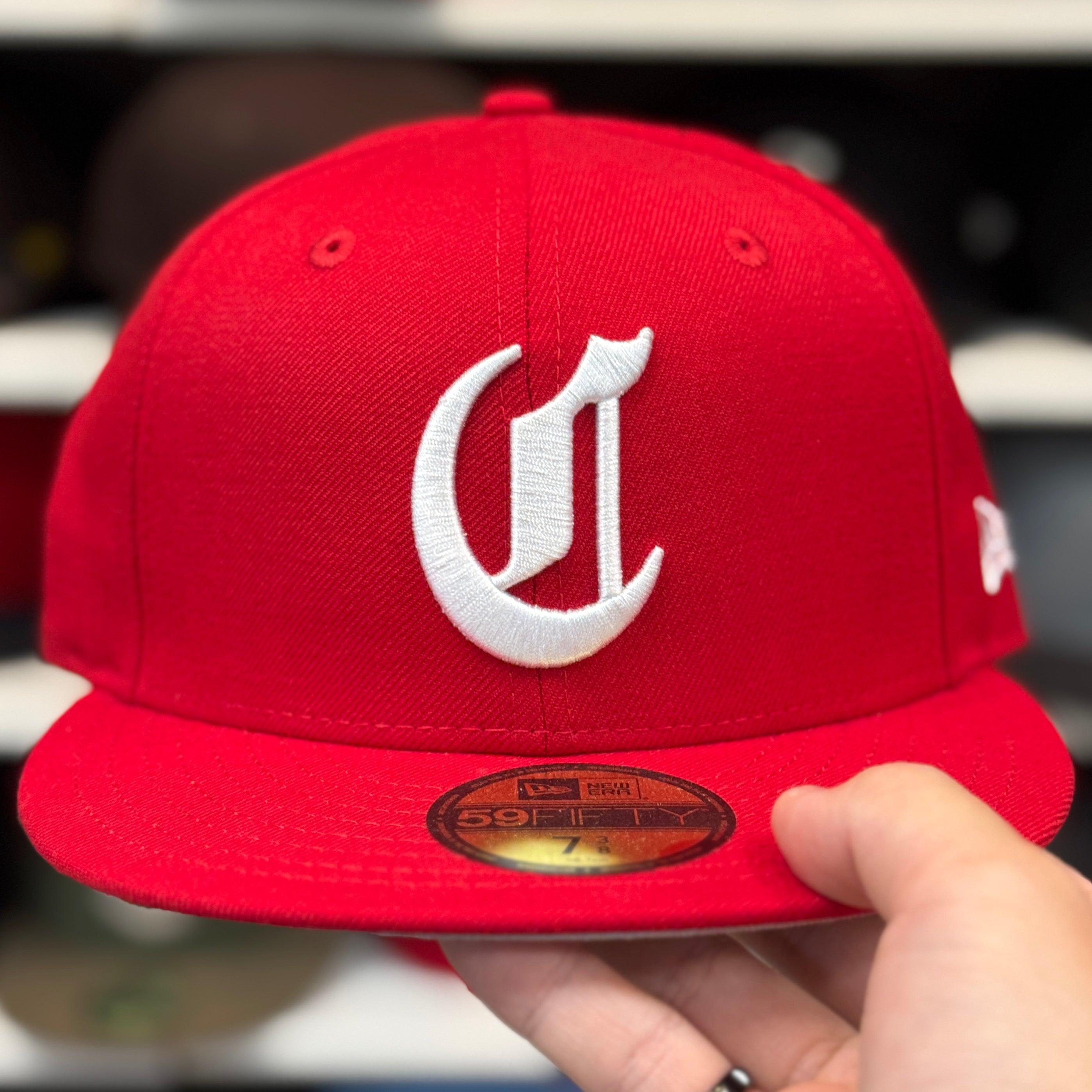 New Era Cincinnati Reds 'Copperstown Collection' Red 59FIFTY Fitted Hat - Product Image