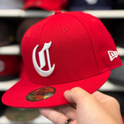 New Era Cincinnati Reds 'Copperstown Collection' Red 59FIFTY Fitted Hat - Product Image