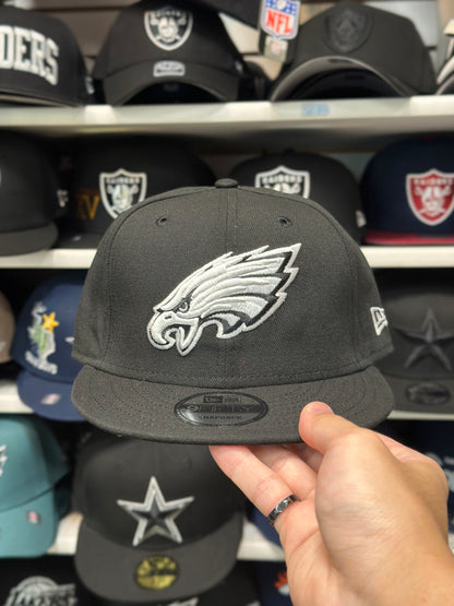 Philadelphia Eagles NFL Classic Snapback | New Era 9FIFTY Adjustable Snap | Black