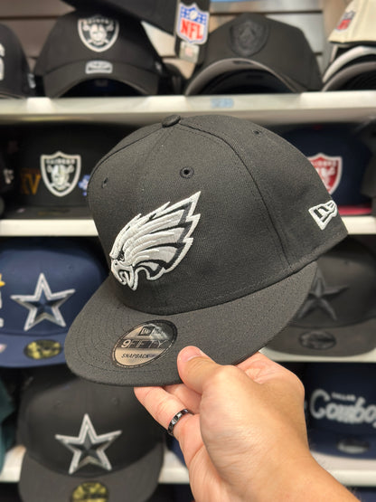 Philadelphia Eagles NFL Classic Snapback | New Era 9FIFTY Adjustable Snap | Black