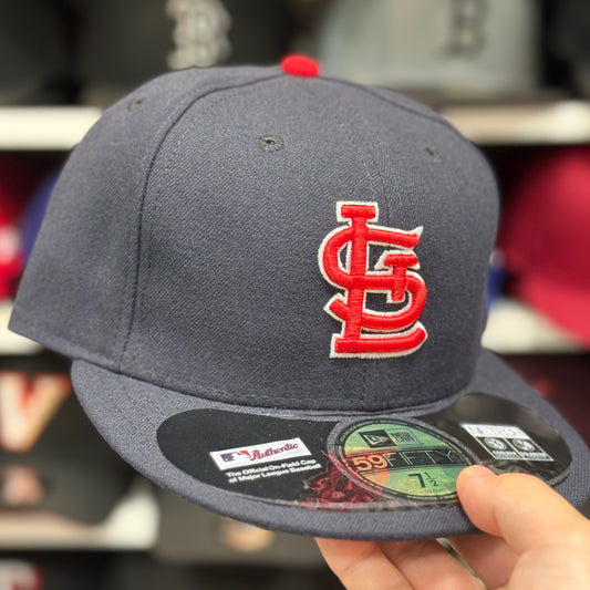 New Era St. Louis Cardinals Navy 59FIFTY Fitted Hat - Product Image