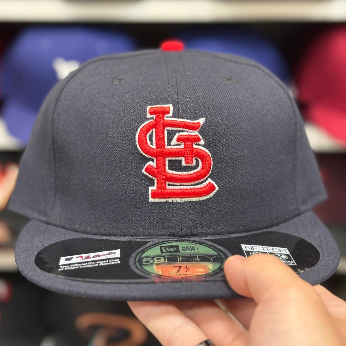 New Era St. Louis Cardinals Navy 59FIFTY Fitted Hat - Product Image