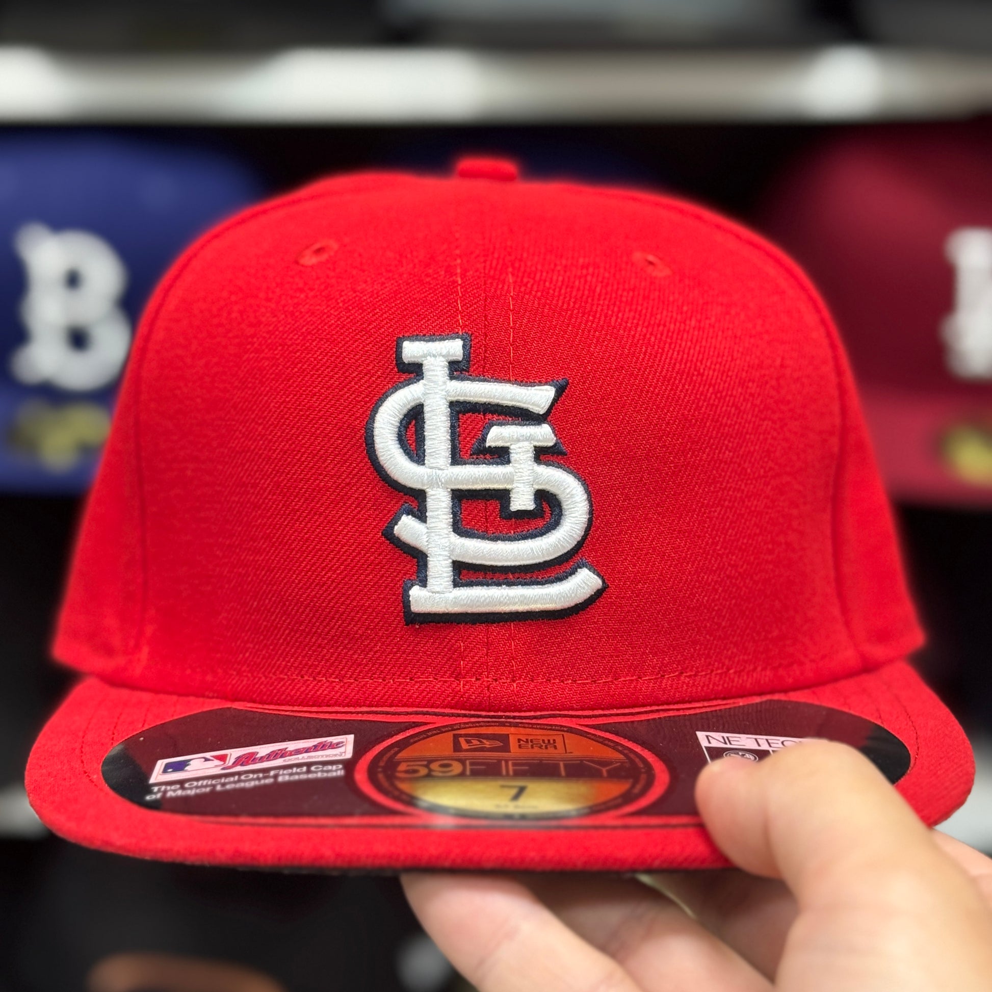 New Era St. Louis Cardinals Red 59FIFTY Fitted Hat - Product Image