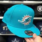New Era Miami Dolphins Teal/Orange 9FIFTY Snapback