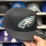 Philadelphia Eagles Black Reebok Fitted Hat