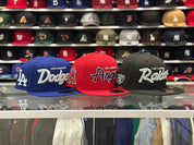 New Era Las Vegas Raiders 'Script Logo' Black/Silver 9FIFTY Snapback - Product Image