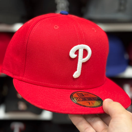 New Era Philadelphia Phillies Red 59FIFTY Fitted Hat - Product Image