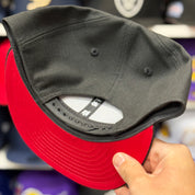 New Era Chicago Blackhawks '75th Anniversary' Black/Red 9FIFTY Snapback - Product Image