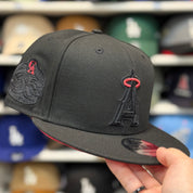 New Era Los Angeles Angels '35th Anniversary' Black/Red 9FIFTY Snapback - Product Image