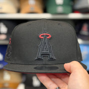 New Era Los Angeles Angels '35th Anniversary' Black/Red 9FIFTY Snapback - Product Image