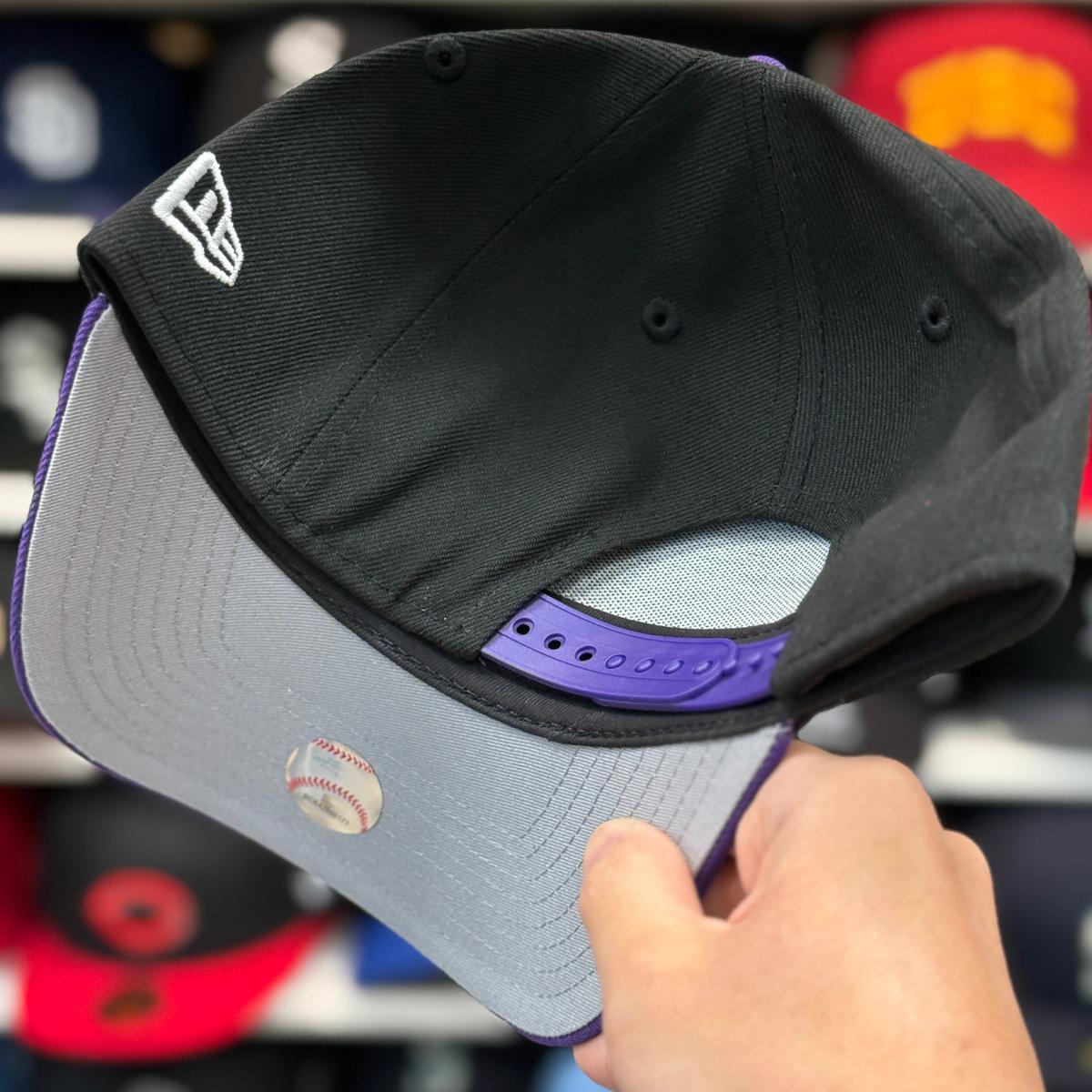New Era Chicago White Sox '2003 All Star Game' A-Frame Black/Purple 9FORTY Snapback - Product Image