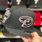 New Era Arizona Diamondbacks '1998 Inaugural Season' Black/Pink 9FIFTY Snapback - Product Image